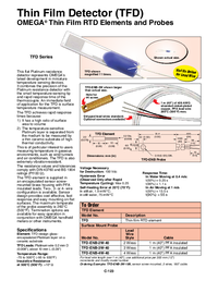 Thumbnail of document Data Sheet - TFD-ENB Surface Mount RTD w/Brass Housing